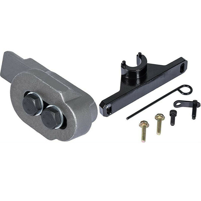 DURAFORCE 2801 Flywheel Holder Lock Tool & 7676 Oil Seal Repair Kit for BMW N20 N26 Engine