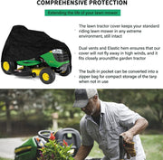 DURAFORCE For John Deere LP93917 Riding Lawn Mower Cover Heavy Duty 100-X300Series Tractor
