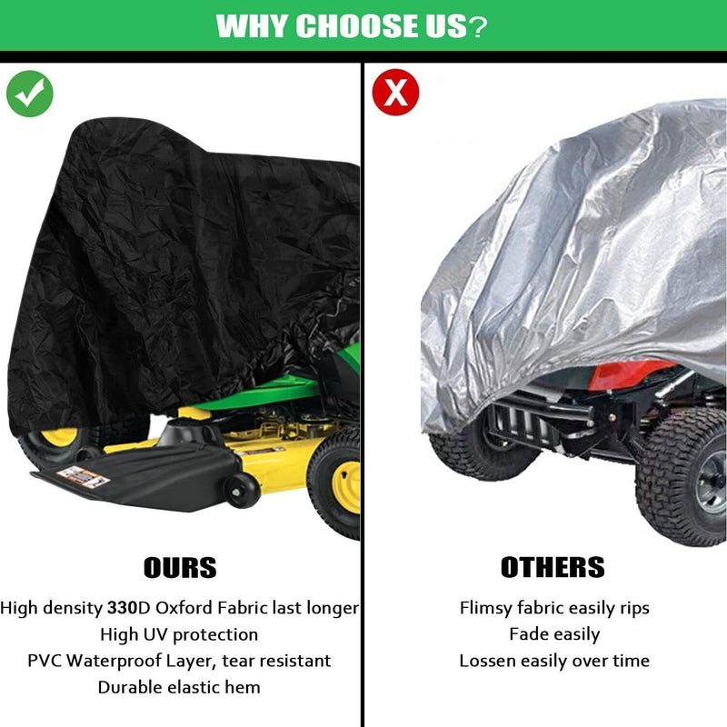 DURAFORCE For John Deere LP93917 Riding Lawn Mower Cover Heavy Duty 100-X300Series Tractor