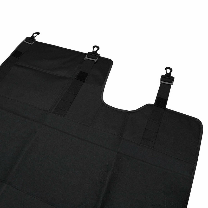 DURAFORCE Rear Trunk Cargo Cover Luggage Shade w/ US Flag for Jeep Wrangler JK 2007-2018