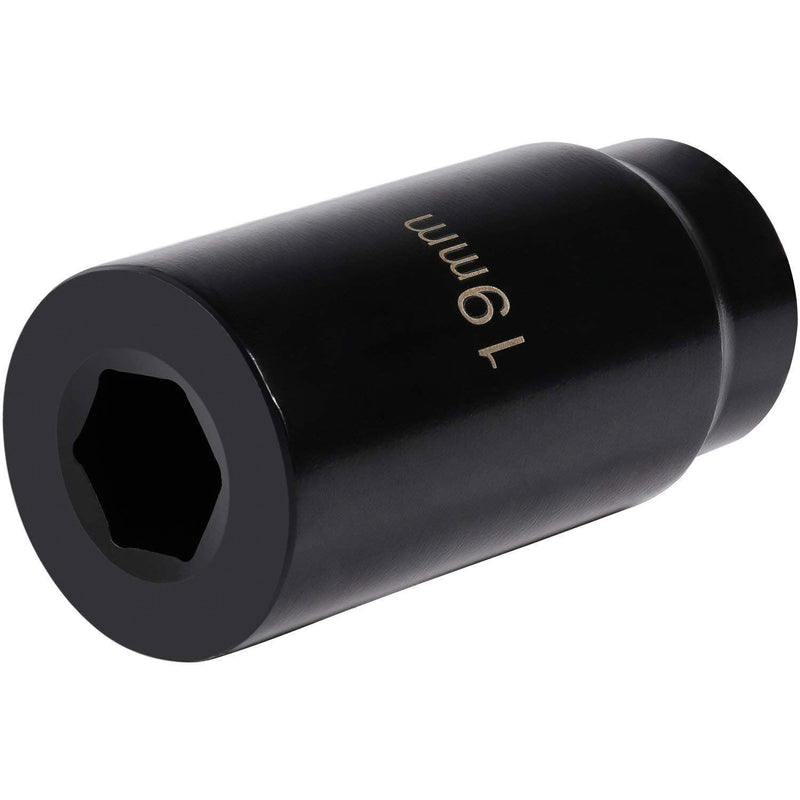 DURAFORCE 19mm Harmonic Balancer Impact Socket Pulley Damper Bolt Tool for Honda Engines