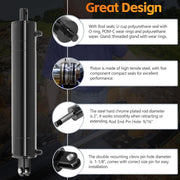 DURAFORCE Hydraulic Cylinders Welded Double Acting 5" Bore 24"Stroke For Log Splitter 5x24
