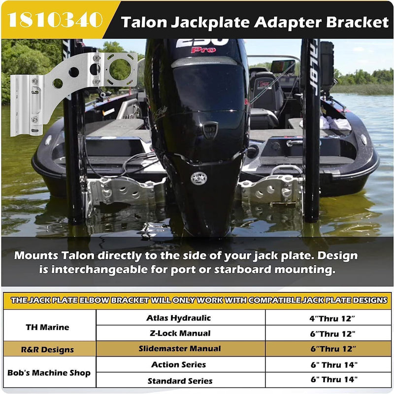 DURAFORCE for Minn Kota Talon Bracket Anchor Jackplate Side Mount Port Starboard 1810340