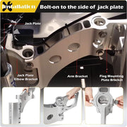 DURAFORCE for Minn Kota Talon Bracket Anchor Jackplate Side Mount Port Starboard 1810340