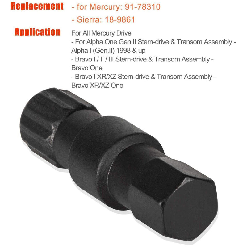 DURAFORCE Hinge Pin Tool For Mercruiser Mercury Alpha 1 & Gen II Bravo I II III 91-78310