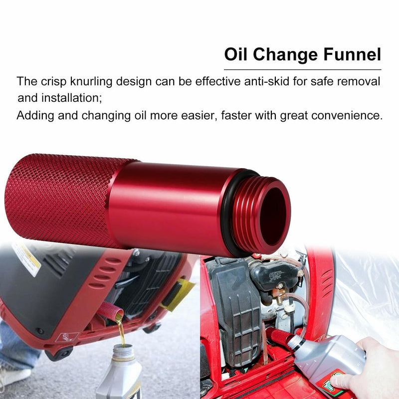 DURAFORCE Extended Run Gas Cap Hose Oil Funnel Dipstick Kit for Honda Generator EU2200i