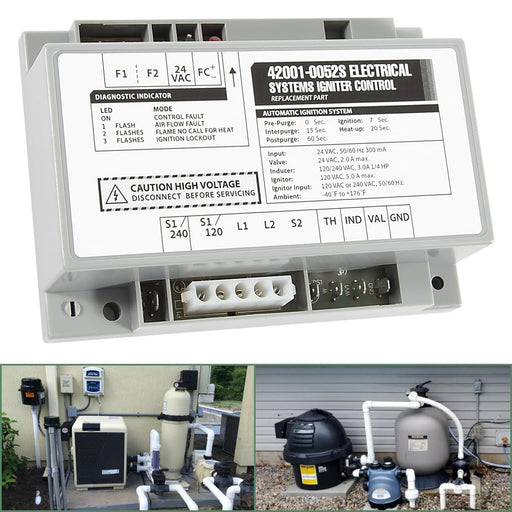 DURAFORCE 42001-0052S Igniter Control Module for Pentair MasterTemp Max-E-Thermostat