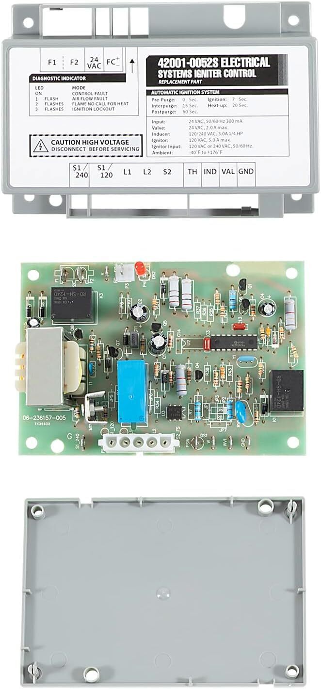 DURAFORCE 42001-0052S Igniter Control Module for Pentair MasterTemp Max-E-Thermostat