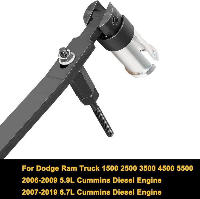 DURAFORCE 9010 Fuel Injector Remover Puller Install Tool for 6.7L 5.9L Cummins Dodge Ram