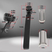 DURAFORCE 9010 Fuel Injector Remover Puller Install Tool for 6.7L 5.9L Cummins Dodge Ram