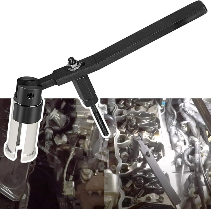 DURAFORCE 9010 Fuel Injector Remover Puller Install Tool for 6.7L 5.9L Cummins Dodge Ram