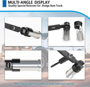 DURAFORCE 9010 Fuel Injector Remover Puller Install Tool for 6.7L 5.9L Cummins Dodge Ram