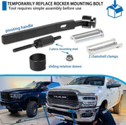 DURAFORCE 9010 Fuel Injector Remover Puller Install Tool for 6.7L 5.9L Cummins Dodge Ram