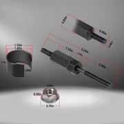 DURAFORCE 9010 Fuel Injector Remover Puller Install Tool for 6.7L 5.9L Cummins Dodge Ram