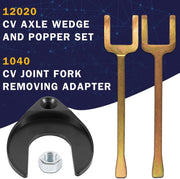 DURAFORCE 12020 Front Wheel Drive Axle Popper Kit & 1040 CV Joint Fork Removing Adapter