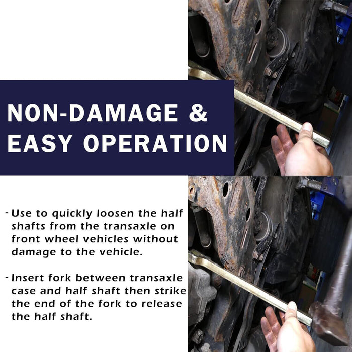 DURAFORCE 12020 Front Wheel Drive Axle Popper Kit & 1040 CV Joint Fork Removing Adapter