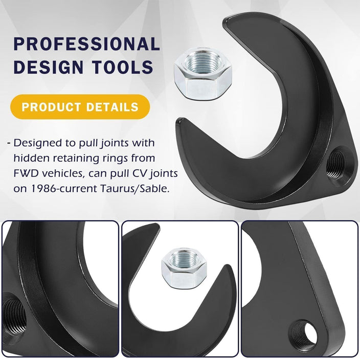 DURAFORCE 12020 Front Wheel Drive Axle Popper Kit & 1040 CV Joint Fork Removing Adapter