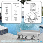 DURAFORCE for Zodiac AquaPure Ei Series, APURE35 R0511700 Saddle Clamp Assy With O-Ring