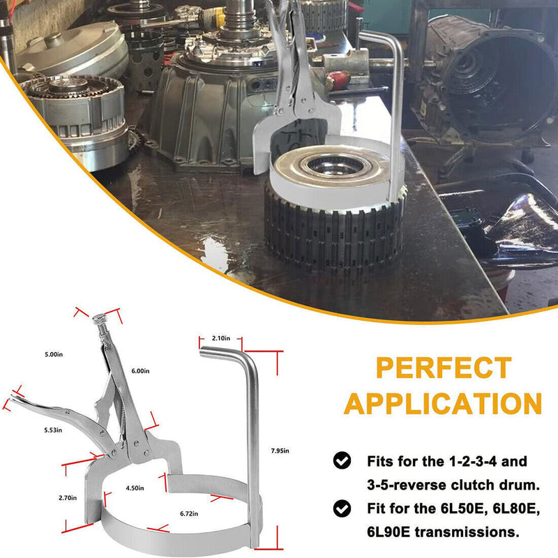 DURAFORCE 3-5-Reverse Drum Removal & Installation Tool for 6L50 6L80 6L90 GM Transmission