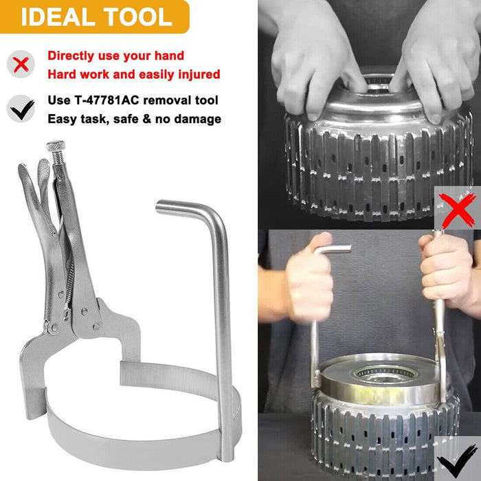 DURAFORCE 3-5-Reverse Drum Removal & Installation Tool for 6L50 6L80 6L90 GM Transmission