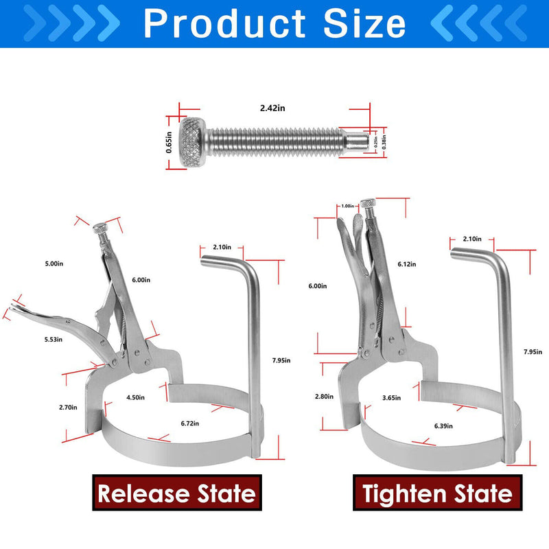 DURAFORCE 3-5-Reverse Drum Removal & Installation Tool for 6L50 6L80 6L90 GM Transmission