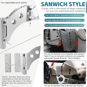 DURAFORCE for Minn Kota Talon Universal Modular Adapter Bracket Sandwich Starboard 1810303