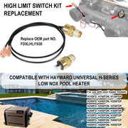 DURAFORCE FDXLHLI1930 135 °F (57°C) High Limit Fd Heater Replace Kit For Hayward H-Series