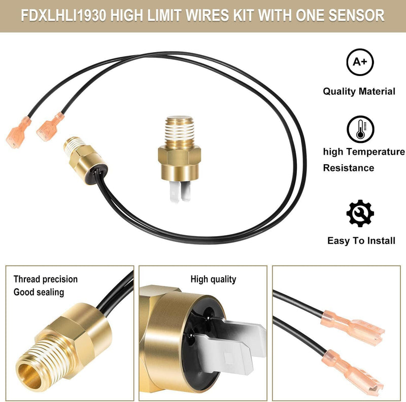 DURAFORCE FDXLHLI1930 135 °F (57°C) High Limit Fd Heater Replace Kit For Hayward H-Series