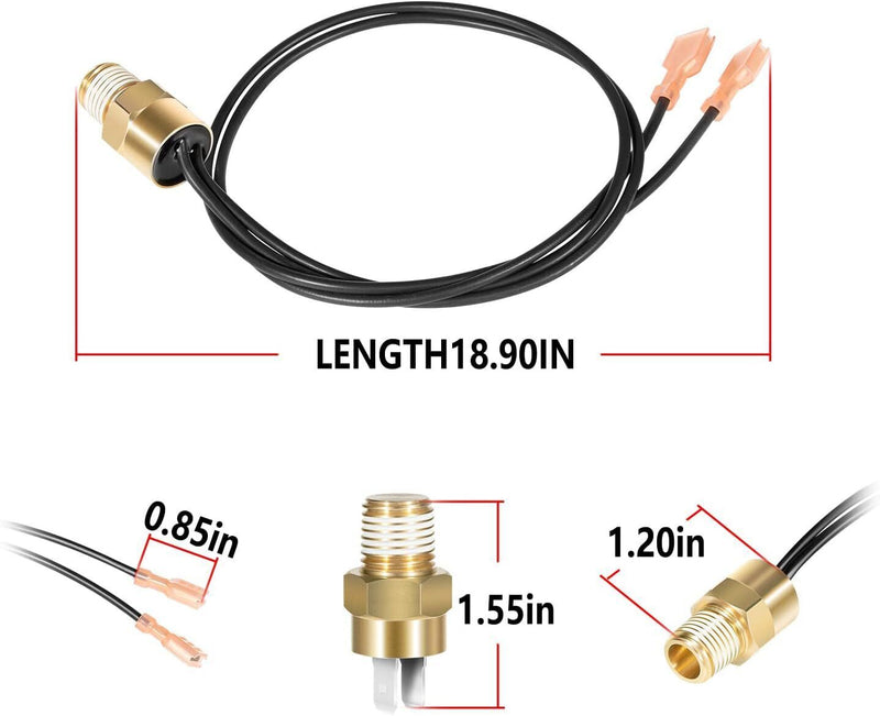 DURAFORCE FDXLHLI1930 135 °F (57°C) High Limit Fd Heater Replace Kit For Hayward H-Series