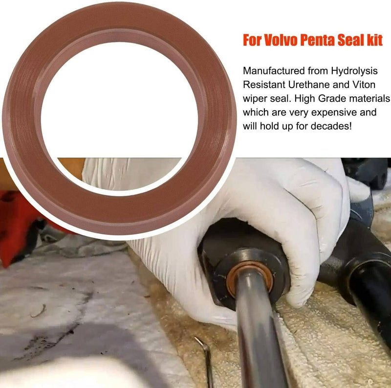 DURAFORCE For Volvo Penta Power Steering Actuator Repair Seal Kit 3860883 3812269 21910902