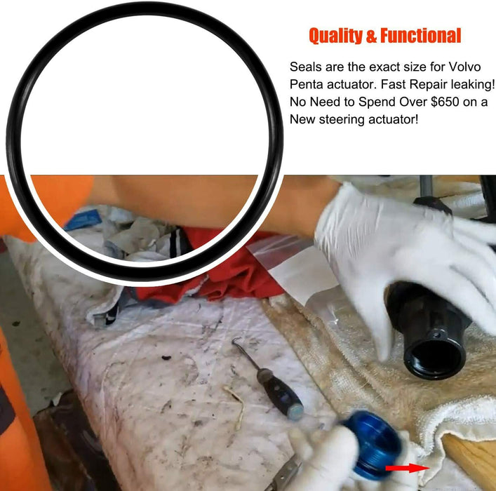 DURAFORCE For Volvo Penta Power Steering Actuator Repair Seal Kit 3860883 3812269 21910902