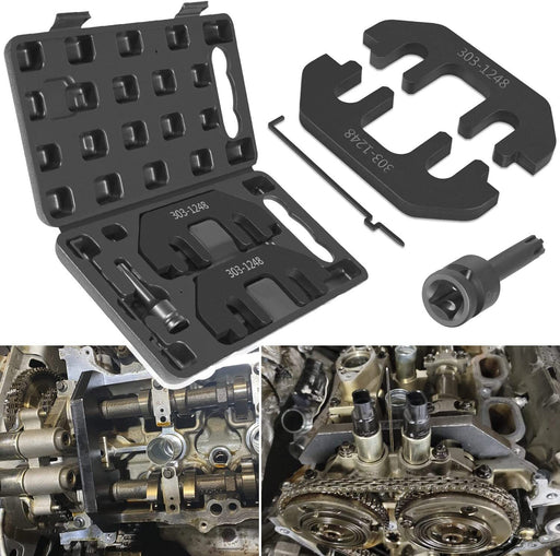 DURAFORCE 303-1530 Camshaft Holding Tool 303-1248 Timing Alignment Kit for Ford 3.7L/3.5L