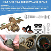DURAFORCE 3/4"-1" Complete Repair Kit For Wilkins Backflow Preventer Zurn 975XL & 975XL2