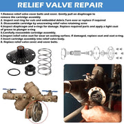 DURAFORCE 3/4"-1" Complete Repair Kit For Wilkins Backflow Preventer Zurn 975XL & 975XL2