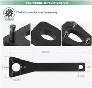 DURAFORCE A/C Compressor Clutch Hub Remover Tool for Dodge Jeep Chrysler Toyota Pontiac