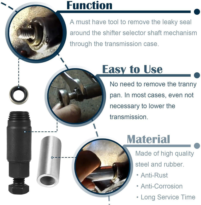 DURAFORCE GM Shift Lever Seal Installer Remover Transmission Tool Turbo 400 350 300 700-R4