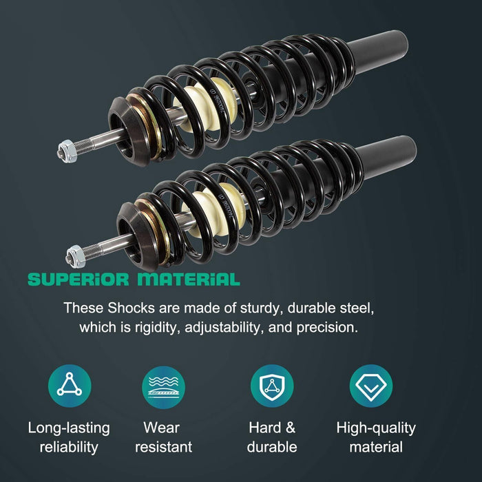 DURAFORCE VGB10544 Shock Absorber Front Suspension Kit for John Deere Gator HPX & XUV620i