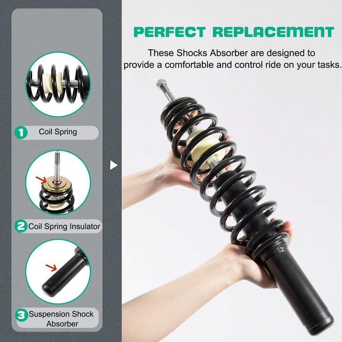 DURAFORCE VGB10544 Shock Absorber Front Suspension Kit for John Deere Gator HPX & XUV620i