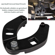 DURAFORCE Adjustable Gland Nut Wrench Spanner Tool 7463 For Hydraulic Cylinders 1/2" Drive