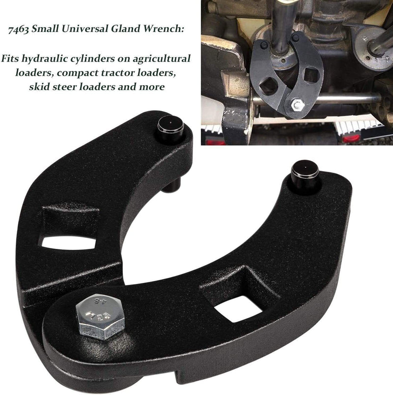 DURAFORCE Adjustable Gland Nut Wrench Spanner Tool 7463 For Hydraulic Cylinders 1/2" Drive