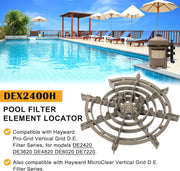 DURAFORCE for Hayward DEX2400H Filter Element Locator ProGrid DE Filter MicroClear SS DE