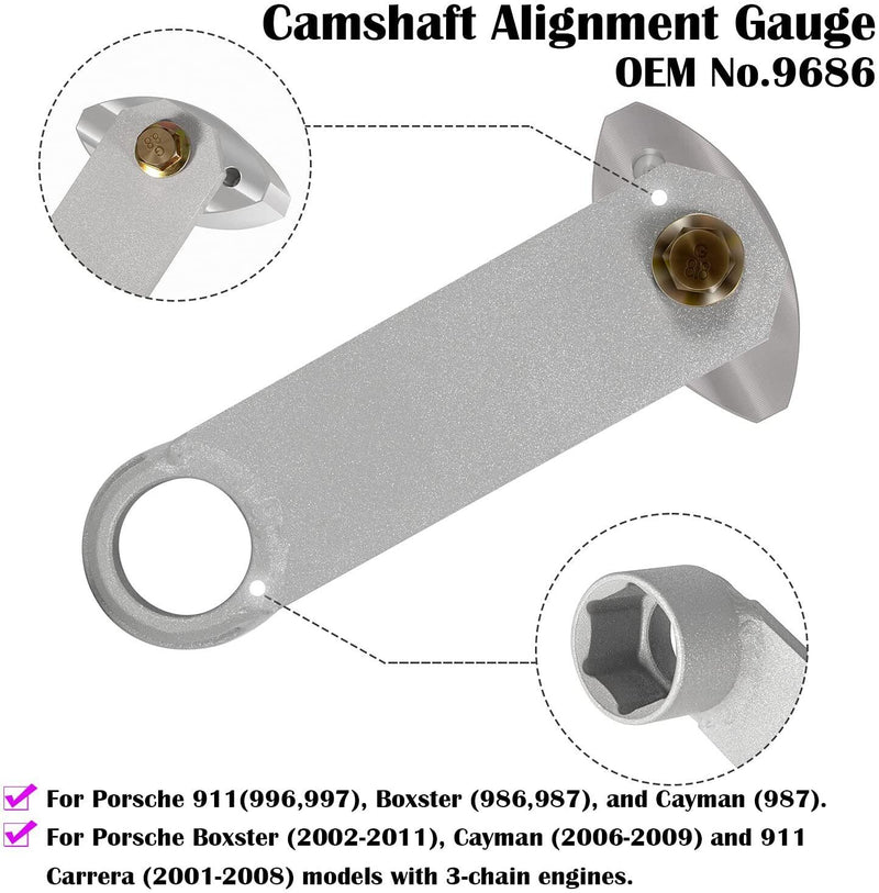 DURAFORCE Camshaft Timing Tool 4170 For Porsche 911 (996/997) Cayman (986/987) 2.7 3.2 3.4