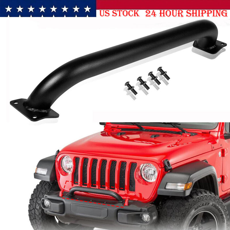 DURAFORCE Front Grille Winch Brush Guard 82215351 For Jeep Wrangler Gladiator JL JT 18-23