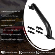 DURAFORCE Front Grille Winch Brush Guard 82215351 For Jeep Wrangler Gladiator JL JT 18-23
