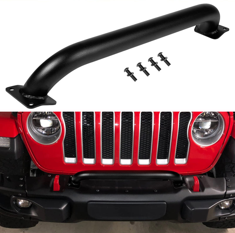 DURAFORCE Front Grille Winch Brush Guard 82215351 For Jeep Wrangler Gladiator JL JT 18-23