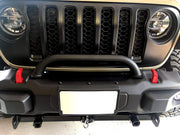 DURAFORCE Front Grille Winch Brush Guard 82215351 For Jeep Wrangler Gladiator JL JT 18-23