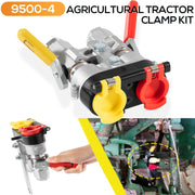 DURAFORCE 9500-4 Agricultural Tractor Clamp Kit For Pioneer Hydraulic Break-Away Coupler
