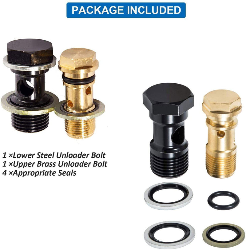 DURAFORCE AR2119 Gymatic 3/B Unloader Mounting Bolt Kit for Annovi Reverberi XM and RK