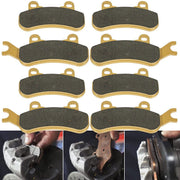 DURAFORCE Front Rear Ceramic Brake Pads Set For 2017-2022 Can-Am Maverick X3 R Max 4x4 DPS