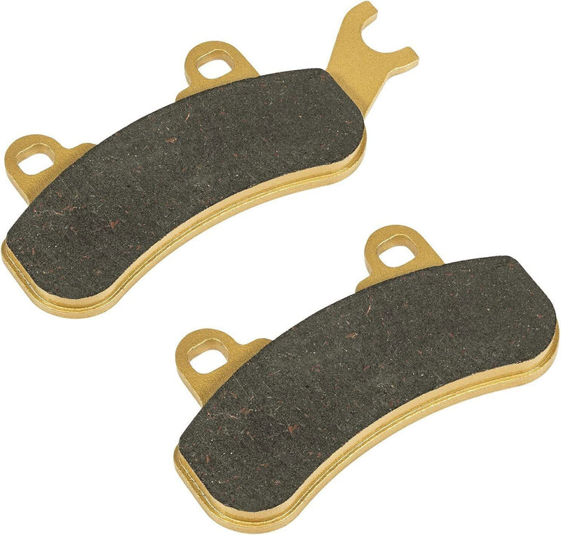 DURAFORCE Front Rear Ceramic Brake Pads Set For 2017-2022 Can-Am Maverick X3 R Max 4x4 DPS